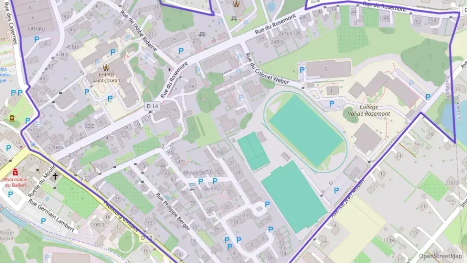 Appartement 70 m² trois pièces à vendre à Giromagny Appartement 70 m² trois pièces à vendre à Giromagny