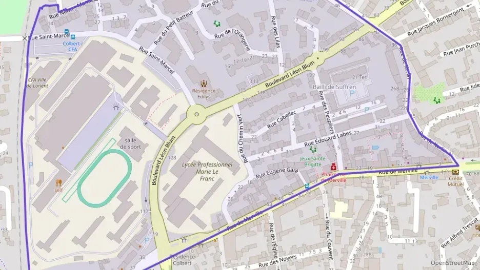 Appartement 23 m² une piece à vendre à Lorient Appartement 23 m² une piece à vendre à Lorient