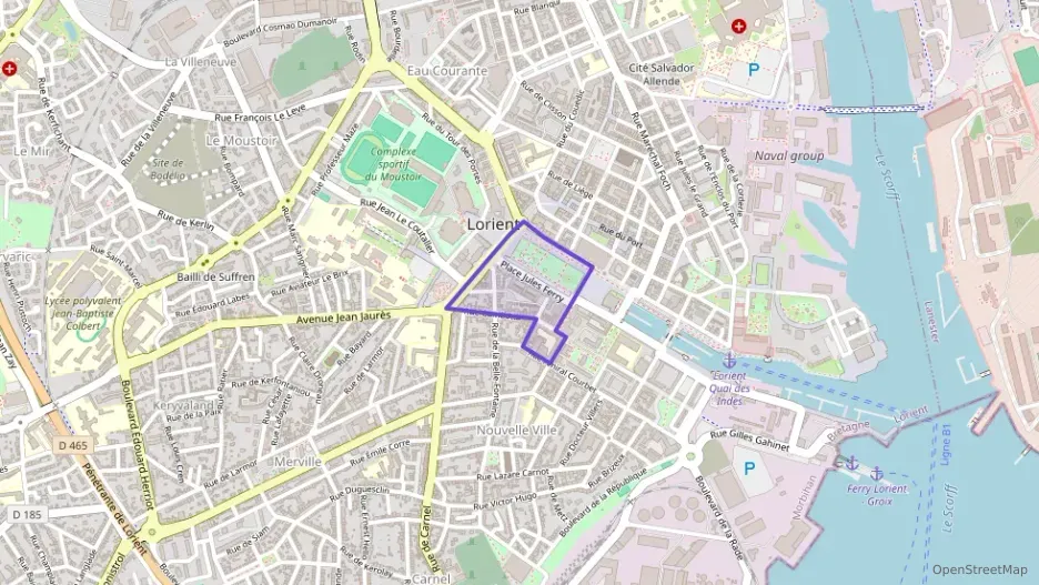 Appartement 92 m² cinq pièces à vendre à Lorient Appartement 92 m² cinq pièces à vendre à Lorient