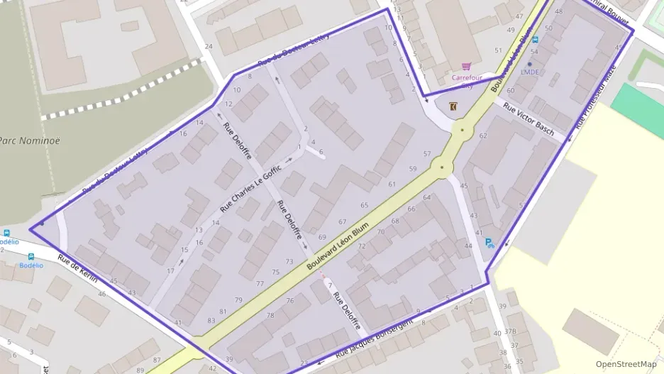 Appartement 73 m² quatre pièces à vendre à Lorient Appartement 73 m² quatre pièces à vendre à Lorient