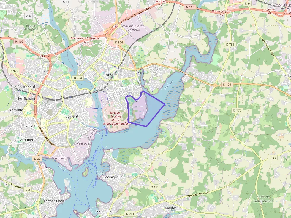 Appartement 49 m² trois pièces à vendre à Lanester