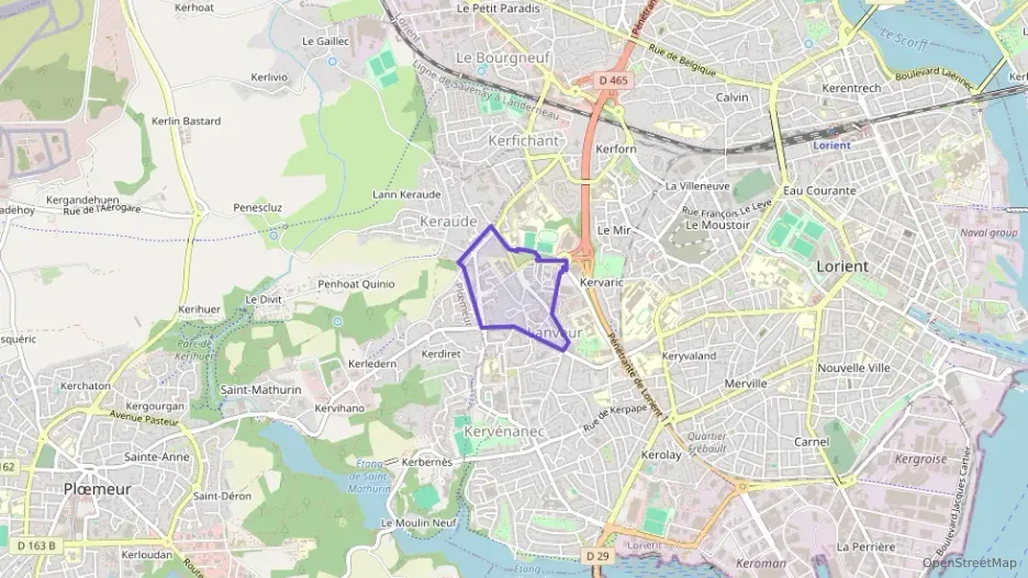 Appartement 72 m² trois pièces à vendre à Lorient Appartement 72 m² trois pièces à vendre à Lorient