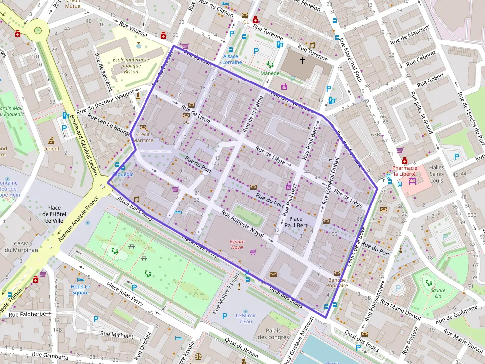 Appartement 77 m² trois pièces à vendre à Lorient