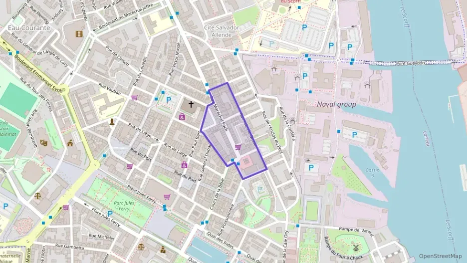 Appartement 85 m² quatre pièces à vendre à Lorient Appartement 85 m² quatre pièces à vendre à Lorient