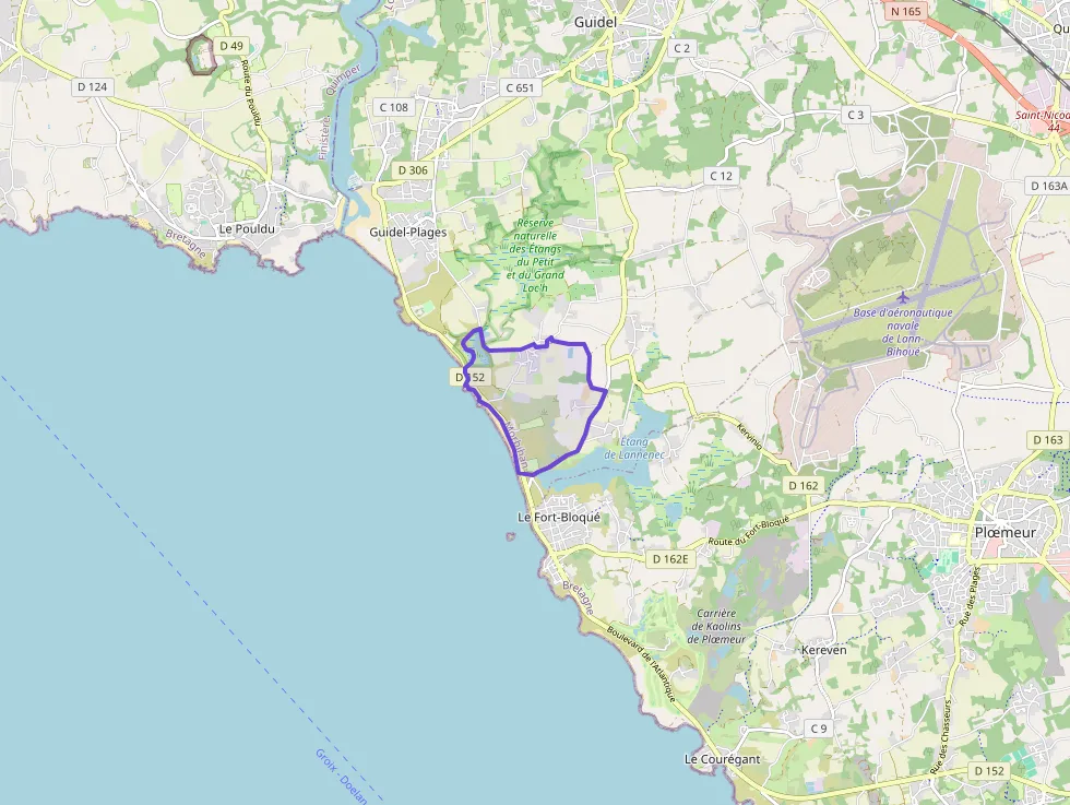 Appartement 42 m² deux pieces à vendre à Guidel