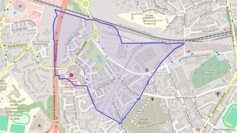 Appartement 49 m² deux pieces à vendre à Lorient Appartement 49 m² deux pieces à vendre à Lorient