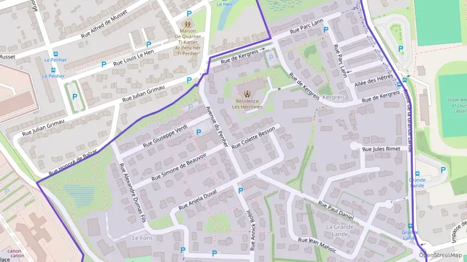 Appartement 40 m² deux pieces à vendre à Lanester