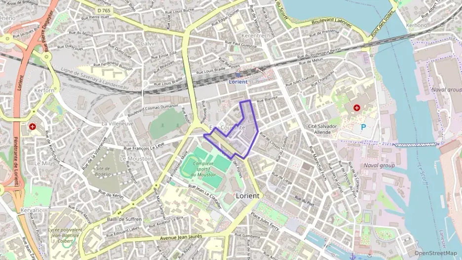 Appartement 58 m² trois pièces à vendre à Lorient