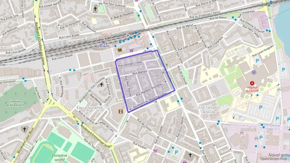 Appartement 28 m² deux pieces à vendre à Lorient