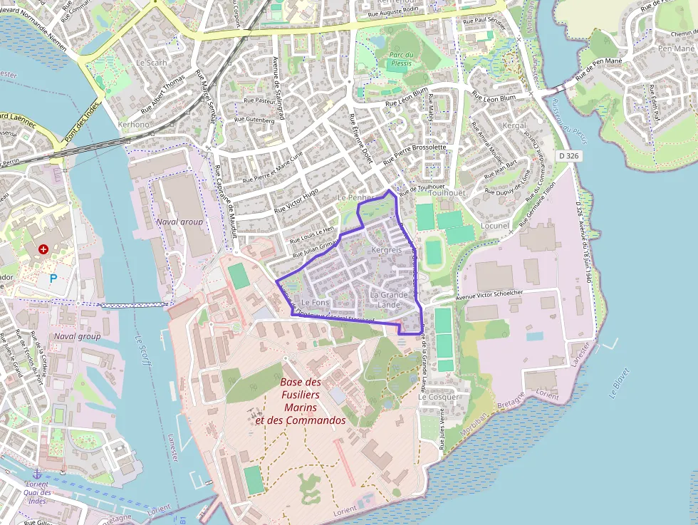 Appartement 79 m² quatre pièces à vendre à Lanester