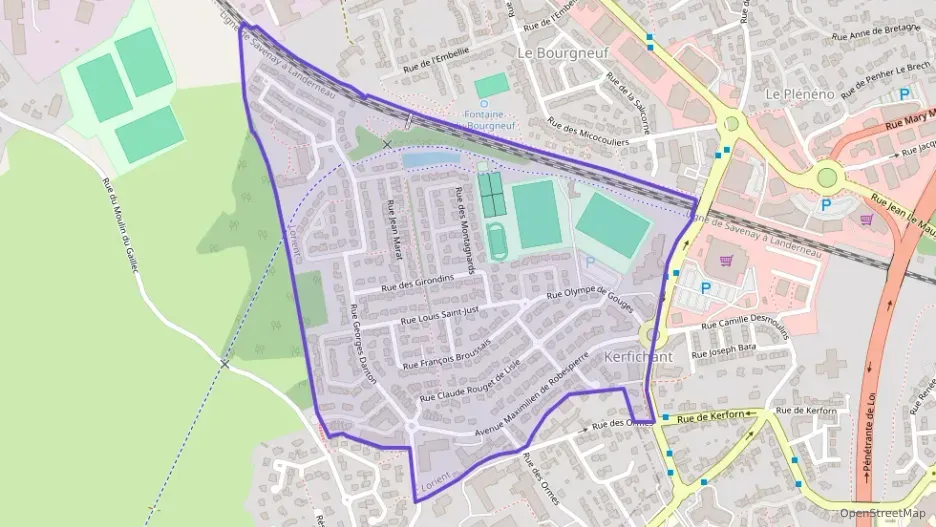 Appartement 67 m² trois pièces à vendre à Lorient Appartement 67 m² trois pièces à vendre à Lorient