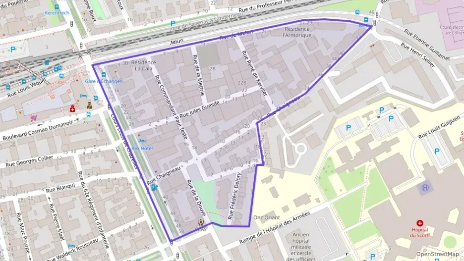 Appartement 67 m² trois pièces à vendre à Lorient