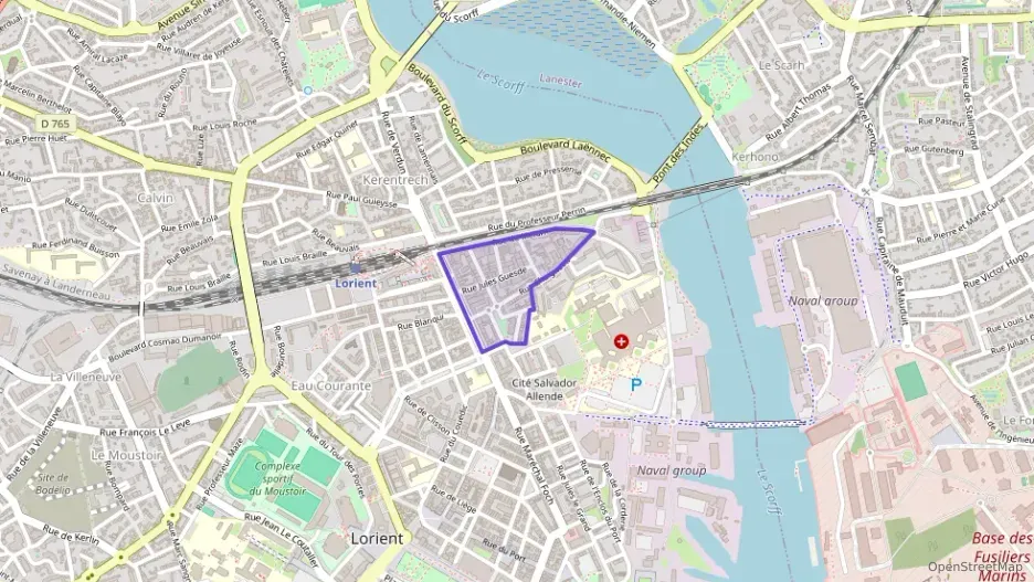 Appartement 67 m² trois pièces à vendre à Lorient