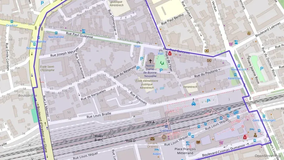 Appartement 72 m² trois pièces à vendre à Lorient