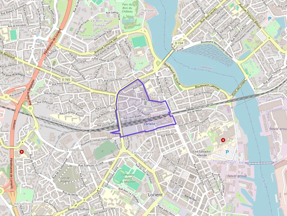 Appartement 32 m² deux pieces à vendre à Lorient