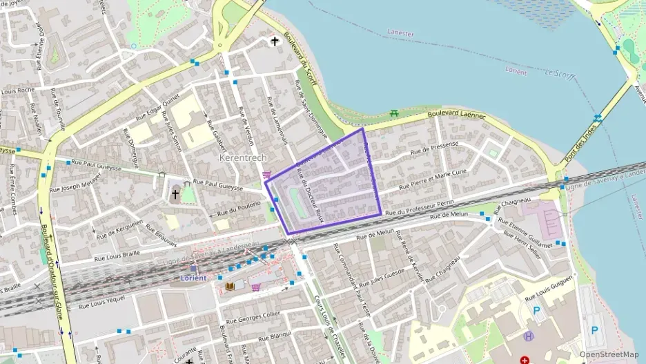 Appartement 51 m² deux pieces à vendre à Lorient Appartement 51 m² deux pieces à vendre à Lorient