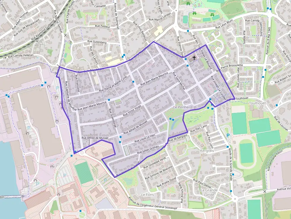 Appartement 68 m² trois pièces à vendre à Lanester