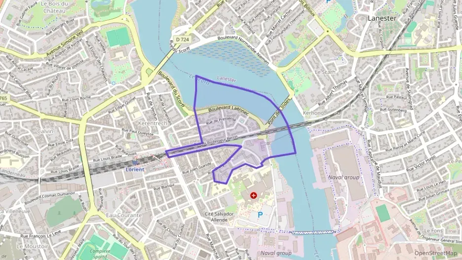 Appartement 168 m² cinq pièces à vendre à Lorient Appartement 168 m² cinq pièces à vendre à Lorient