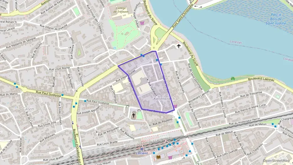 Appartement 46 m² deux pieces à vendre à Lorient Appartement 46 m² deux pieces à vendre à Lorient