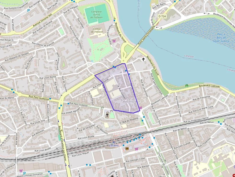 Appartement 32 m² deux pieces à vendre à Lorient