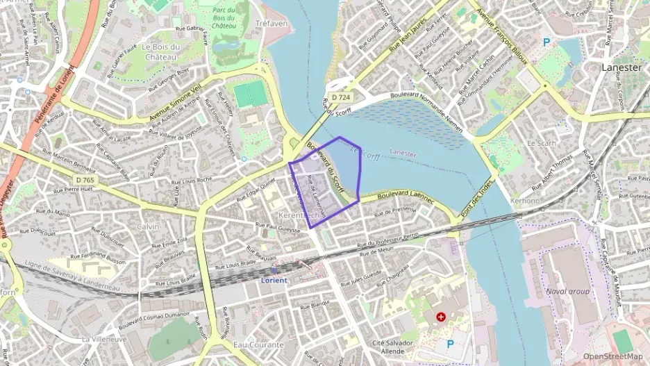 Appartement 66 m² trois pièces à vendre à Lorient Appartement 66 m² trois pièces à vendre à Lorient