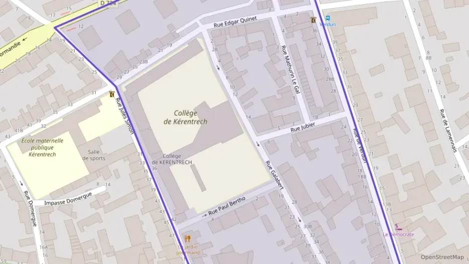 Appartement 58 m² trois pièces à vendre à Lorient Appartement 58 m² trois pièces à vendre à Lorient