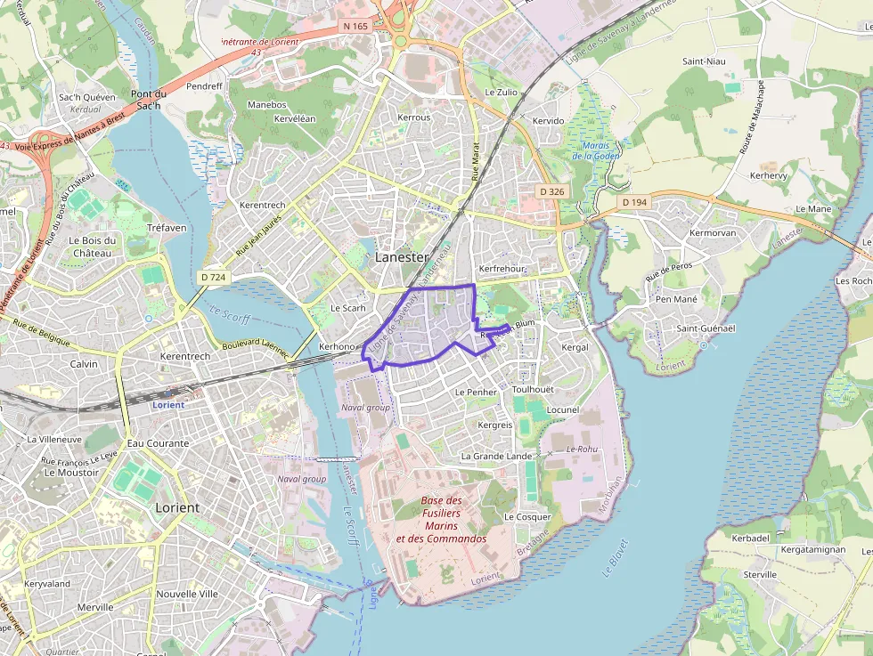 Appartement 80 m² trois pièces à vendre à Lanester