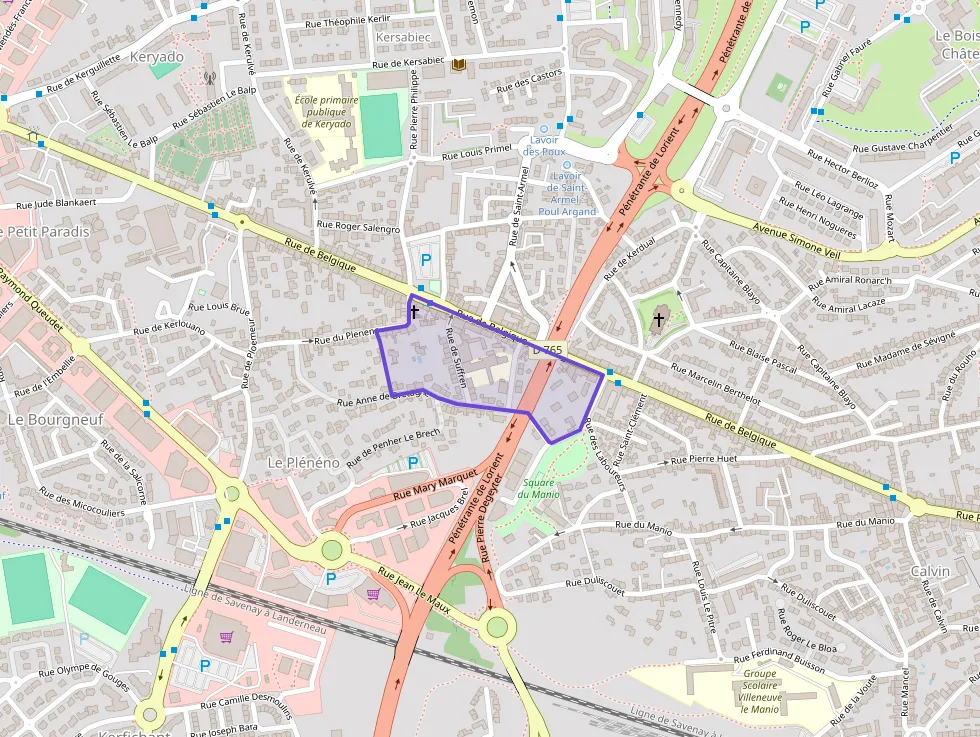 Appartement 42 m² deux pieces à vendre à Lorient