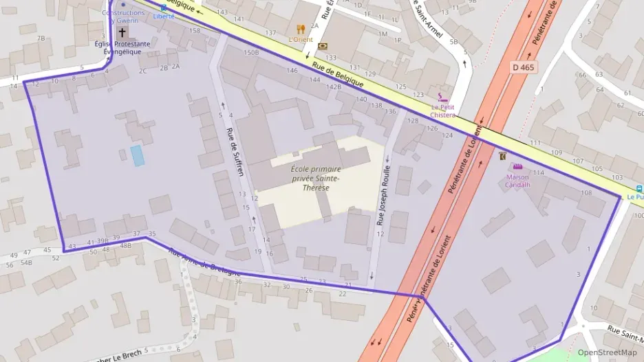 Appartement 113 m² quatre pièces à vendre à Lorient Appartement 113 m² quatre pièces à vendre à Lorient