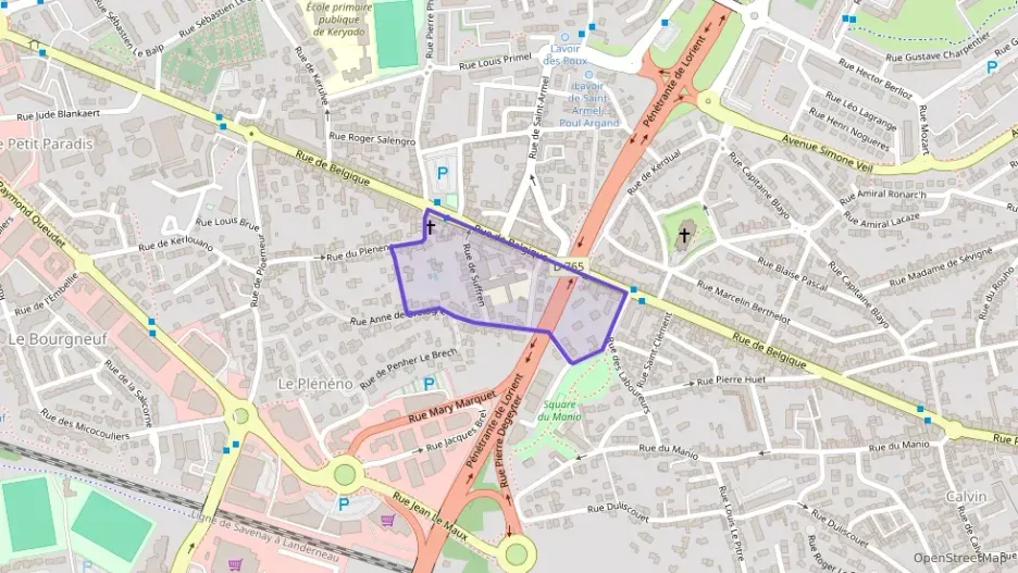 Appartement 113 m² quatre pièces à vendre à Lorient Appartement 113 m² quatre pièces à vendre à Lorient