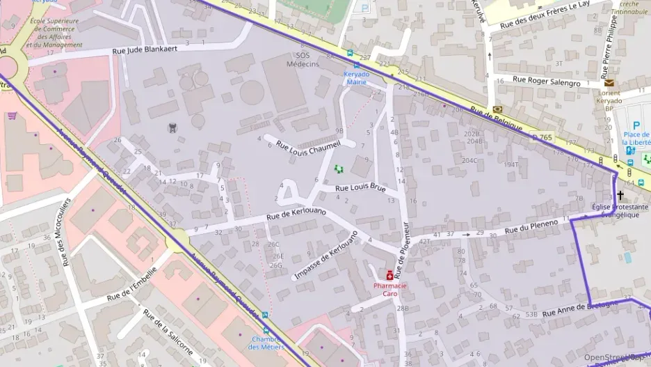 Appartement 55 m² deux pieces à vendre à Lorient Appartement 55 m² deux pieces à vendre à Lorient