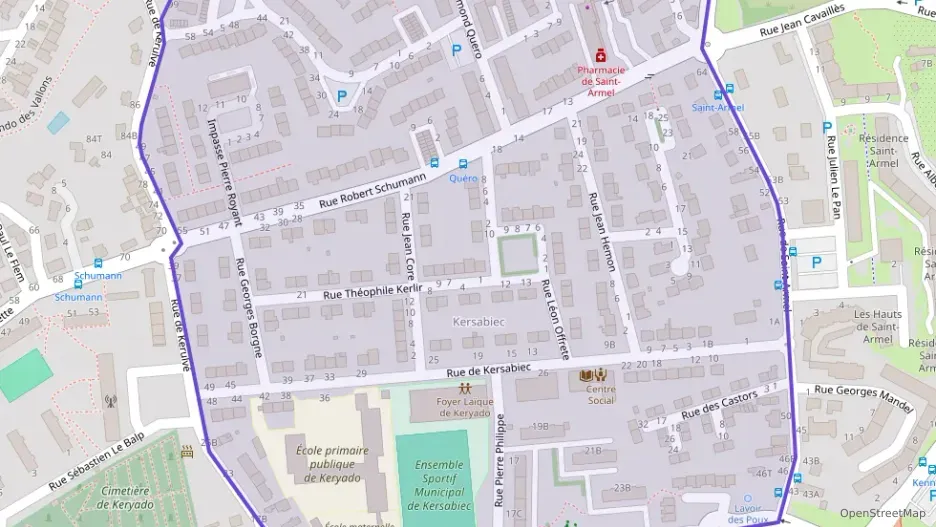 Appartement 66 m² quatre pièces à vendre à Lorient