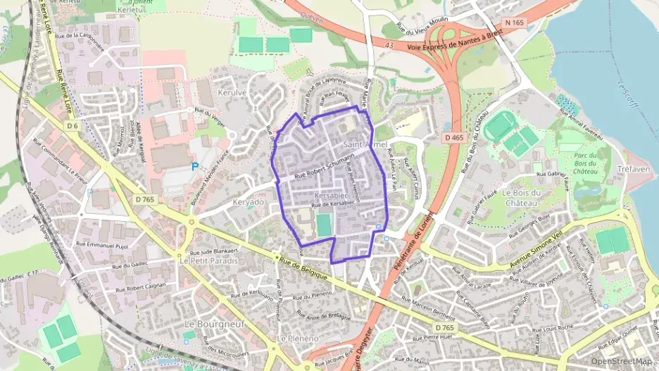 Appartement 66 m² quatre pièces à vendre à Lorient