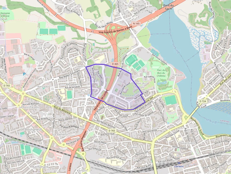 Appartement 97 m² 5 pièces à vendre à Lorient