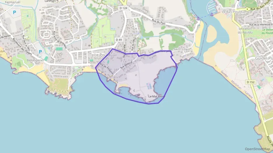 Appartement 57 m² quatre pièces à vendre à Clohars-Carnoët