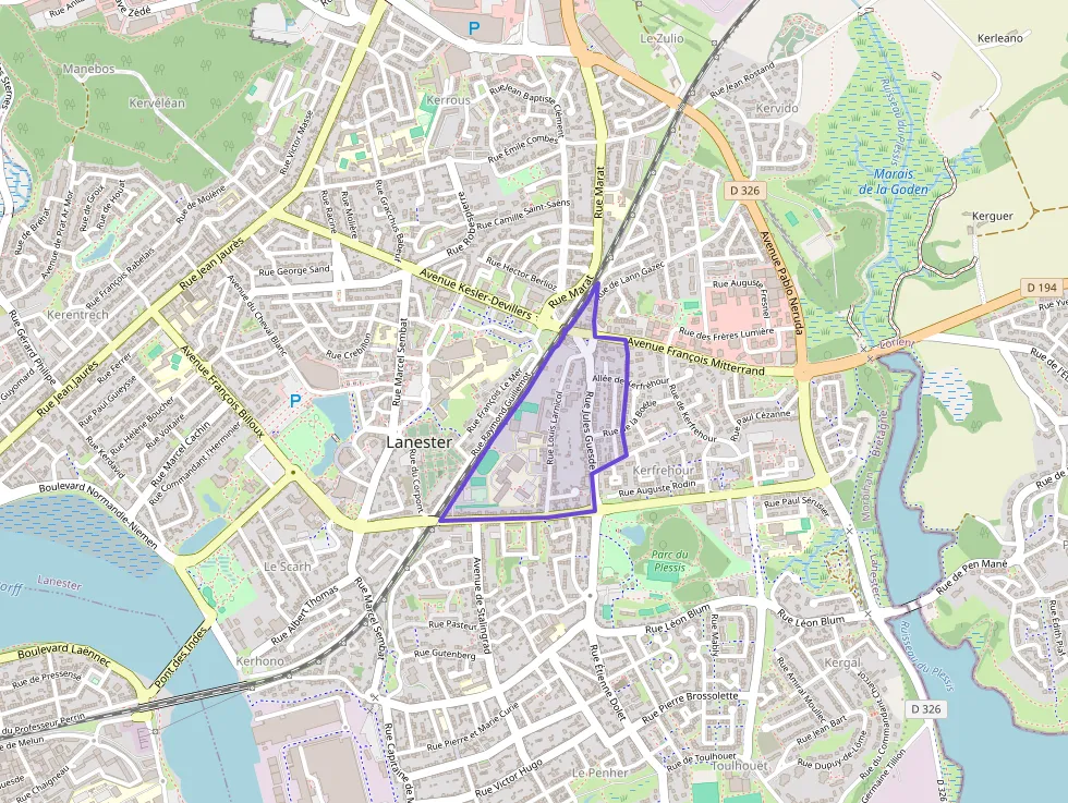 Appartement 50 m² trois pièces à vendre à Lanester