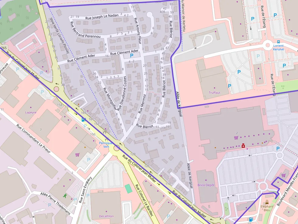 Appartement 49 m² deux pieces à vendre à Lorient