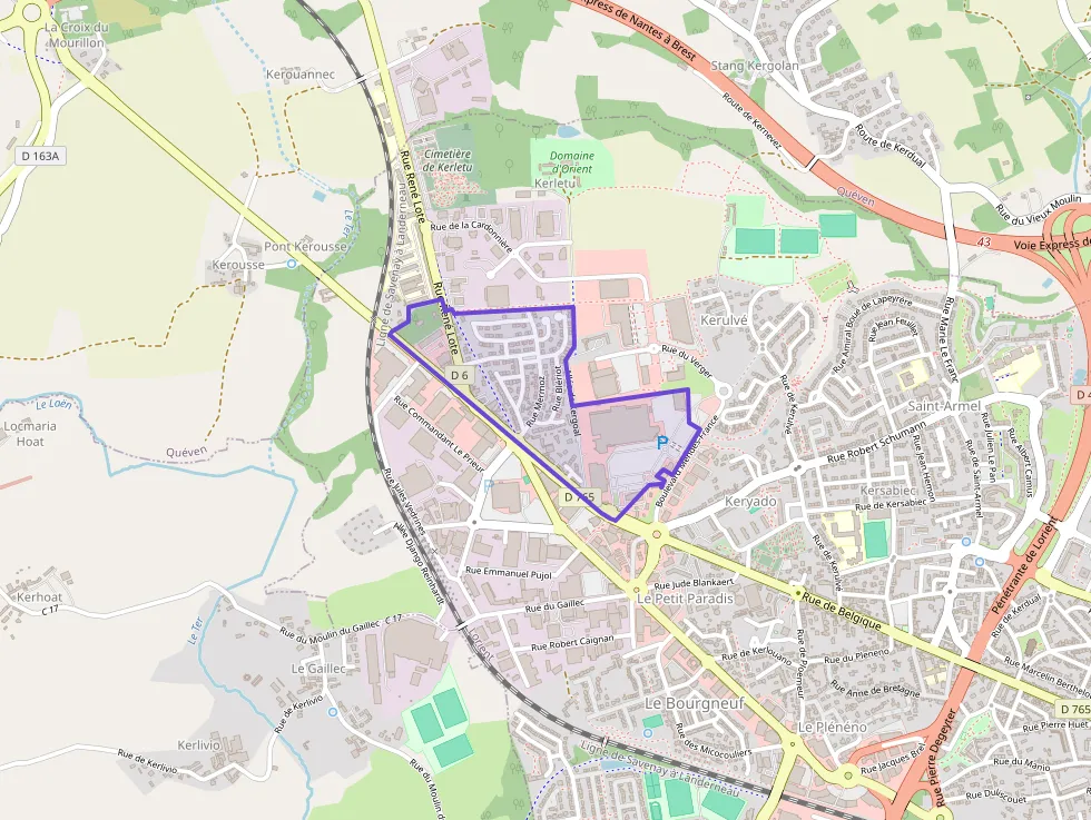 Appartement 49 m² deux pieces à vendre à Lorient