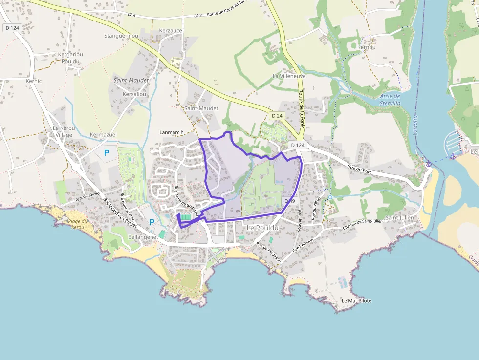 Appartement 73 m² trois pièces à vendre à Clohars-Carnoët