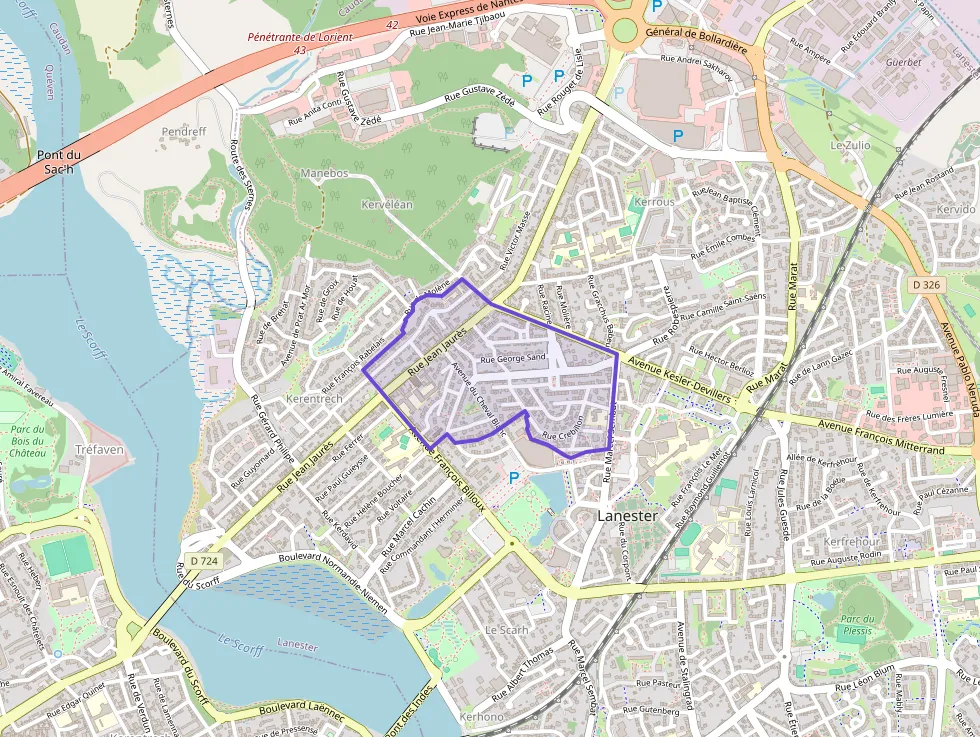 Appartement 55 m² deux pieces à vendre à Lanester