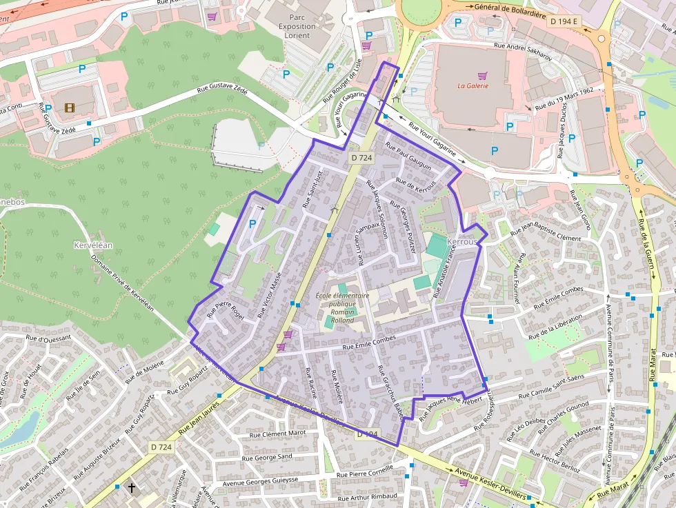 Appartement 46 m² une piece à vendre à Lanester