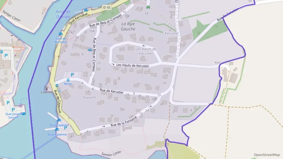 Appartement 53 m² trois pièces à vendre à Clohars-Carnoët