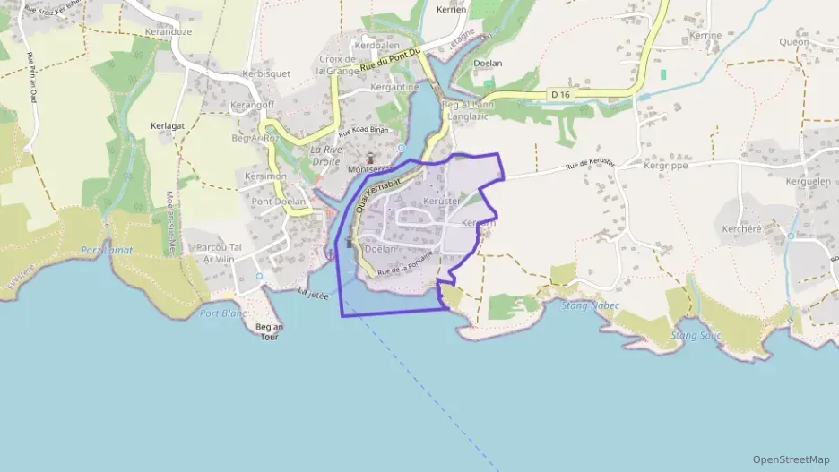 Appartement 53 m² trois pièces à vendre à Clohars-Carnoët