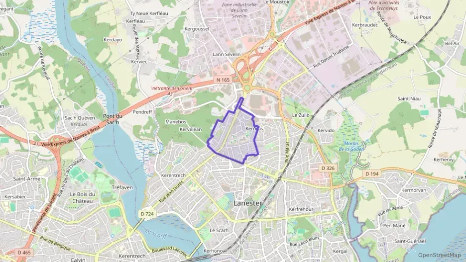 Appartement 60 m² trois pièces à vendre à Lanester Appartement 60 m² trois pièces à vendre à Lanester