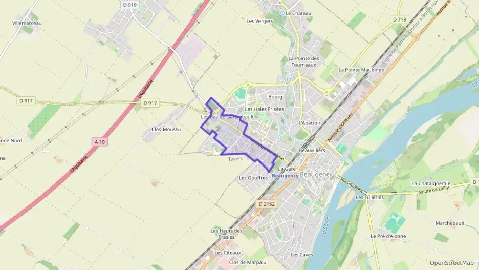 Appartement 69 m² quatre pièces à vendre à Beaugency