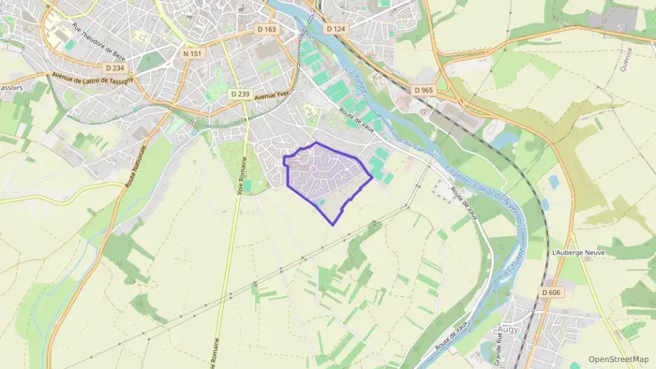 Appartement 105 m² quatre pièces à vendre à Auxerre
