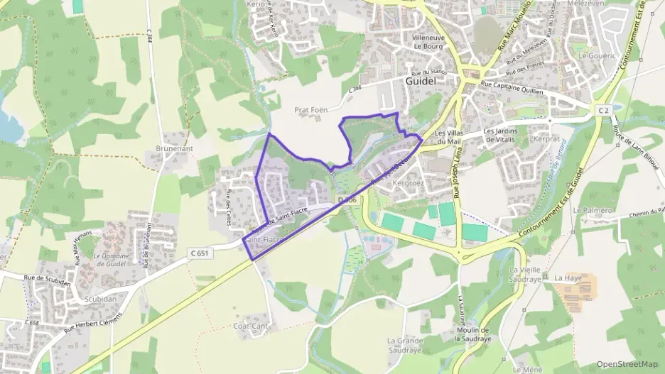 Appartement 78 m² quatre pièces à vendre à Guidel