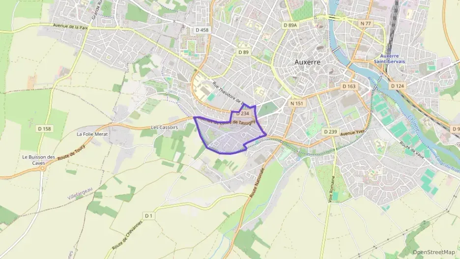 Appartement 56 m² trois pièces à vendre à Auxerre Appartement 56 m² trois pièces à vendre à Auxerre