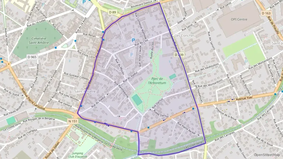 Appartement 49 m² deux pieces à vendre à Auxerre