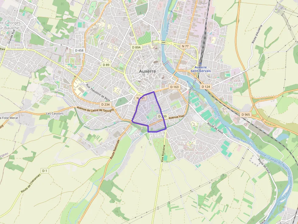 Appartement 38 m² une piece à vendre à Auxerre